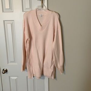 Light pink knee length sweater 💕